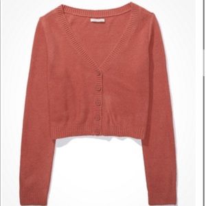 NEW american eagle cropped cardigan